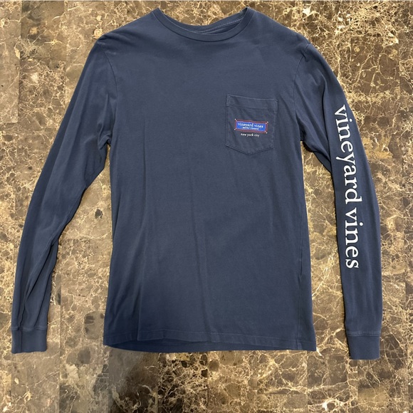 Vineyard Vines 🐳 long sleeve pocket t-shirt - Picture 6 of 6